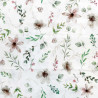 Coated  Cotton GARDEN White / Natural Multicolored